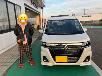 ワゴンＲカスタムＺ　納車させて頂きました！